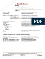 Verilog QuickRef