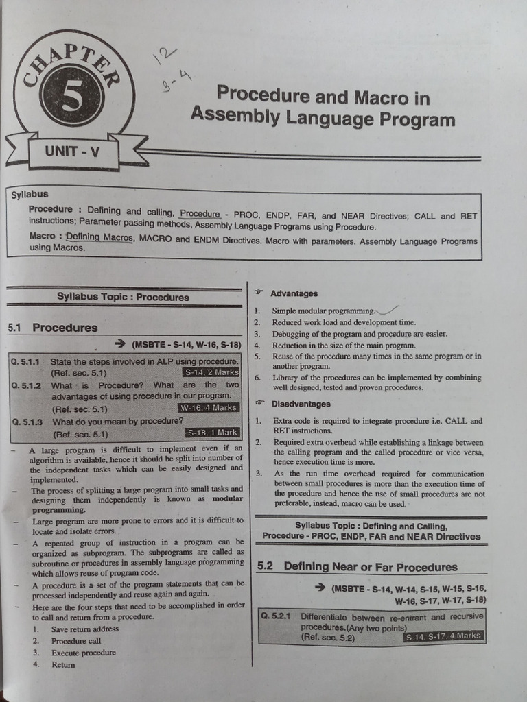 MIC CHP 5 | PDF