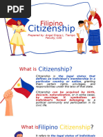 Philippine Nationality and Citizenship Overview | PDF | Nationality ...