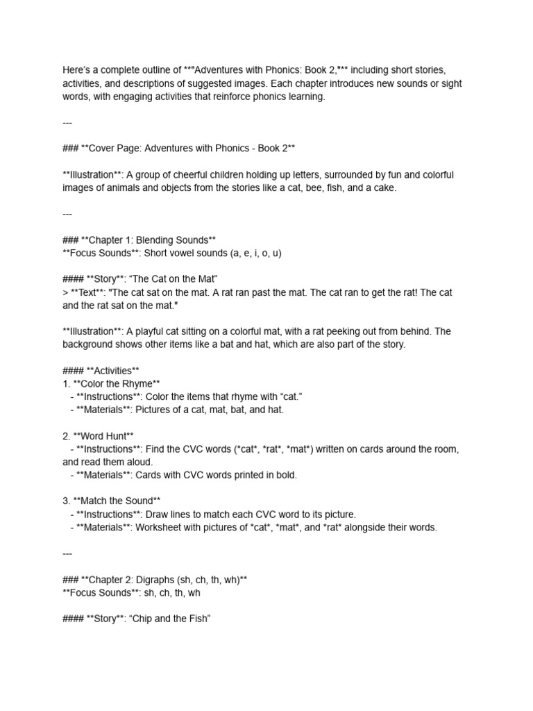 Book 2 | PDF | Phonics