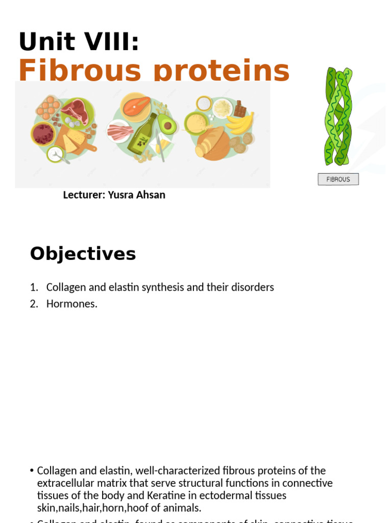 Fibrous Protiens | PDF | Collagen | Luteinizing Hormone