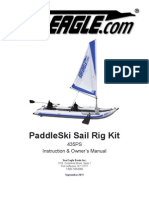 Sea Eagle PaddleSki Sail Rig Kit Instruction Manual