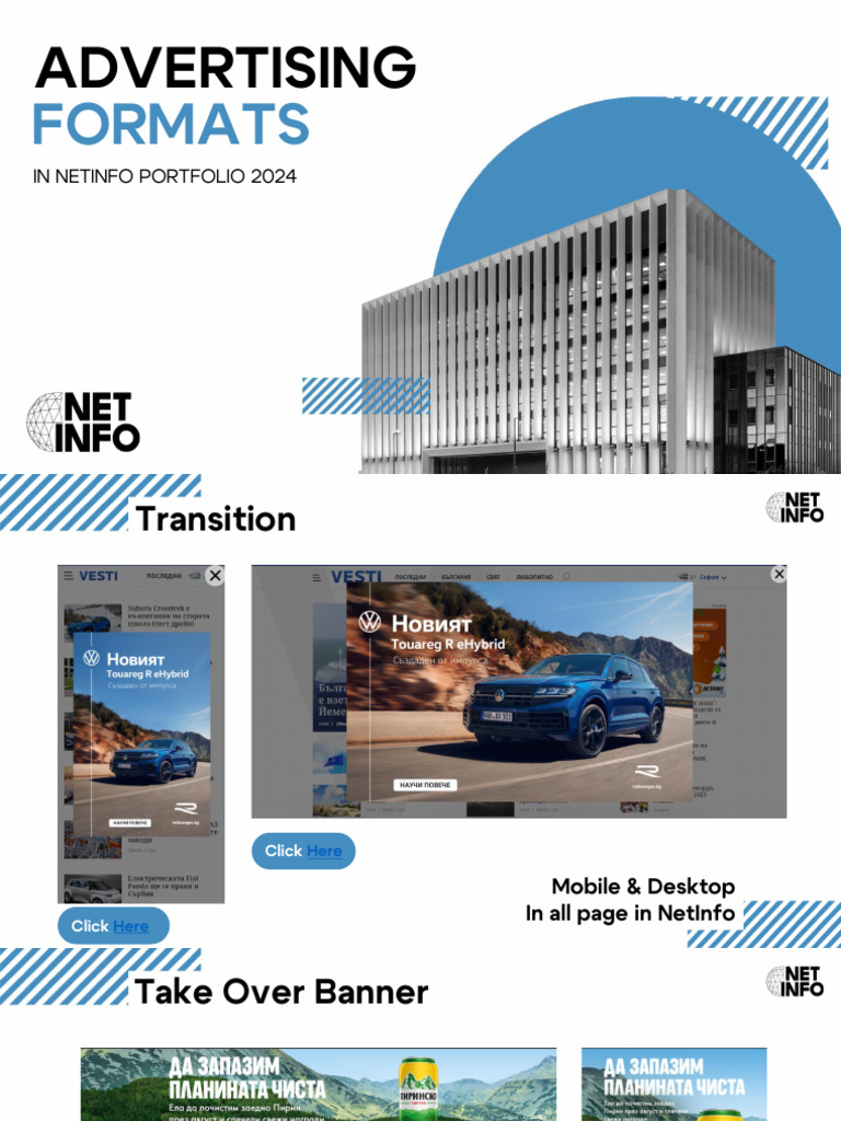 NetInfo Advertising Formats 2024 | PDF | World Wide Web | Internet & Web