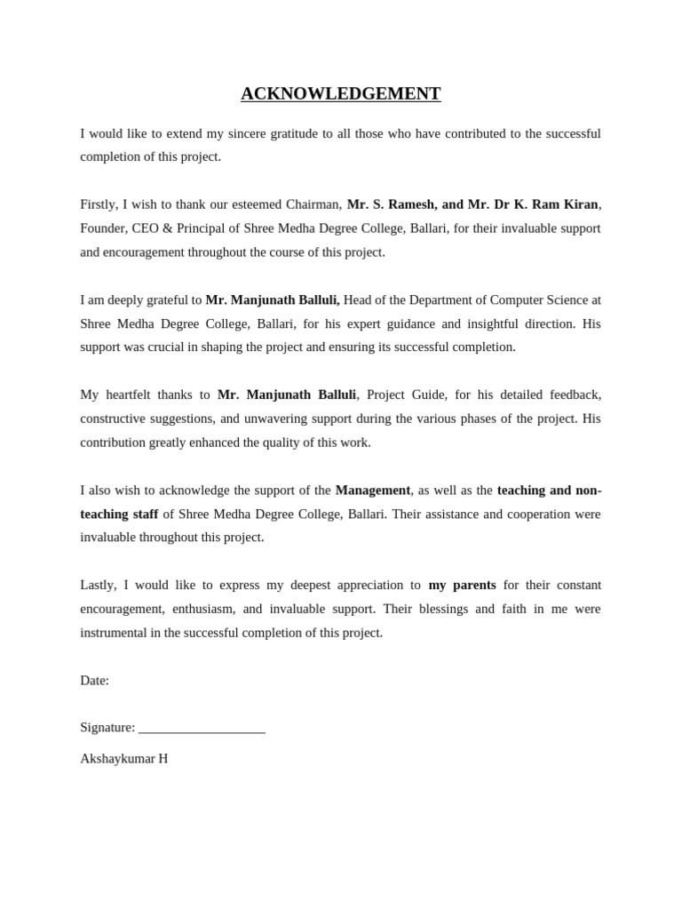 4 Acknowledgement - MB | PDF
