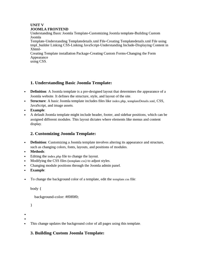 WT Unit V | PDF | Html | Xhtml