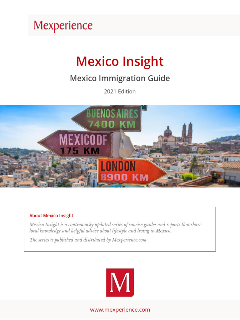 Mexico Immigration Guide 2021 | PDF | Travel Visa | International Law