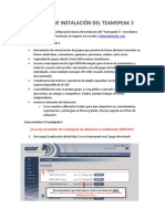 Manual de Instalacion Del Teamspeak 3