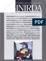 Ahmet Bozkurt, Şiirin Gündemi, Sınırda, Mayıs-Ağustos 2007, Sayı 7