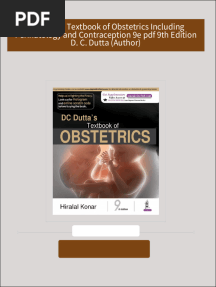 Complete Download DC Dutta s Textbook of Obstetrics Including Perinatology and Contraception 9e pdf 9th Edition D. C. Dutta (Author) PDF All Chapters