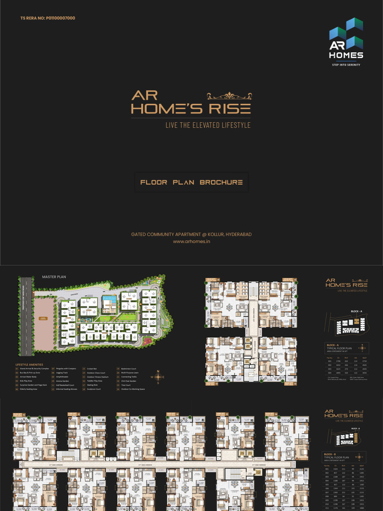 AR Homes Rise Floor Plan Brochure-09-11-23 | PDF