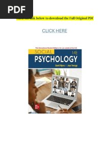 Social Psychology 14th Edition TEXTBOOK PDF