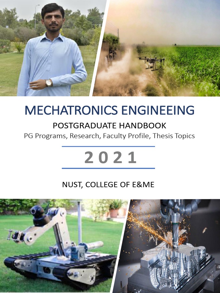 NUST Mechatronics Engineering Handbook | PDF | Prosthesis | Engineering