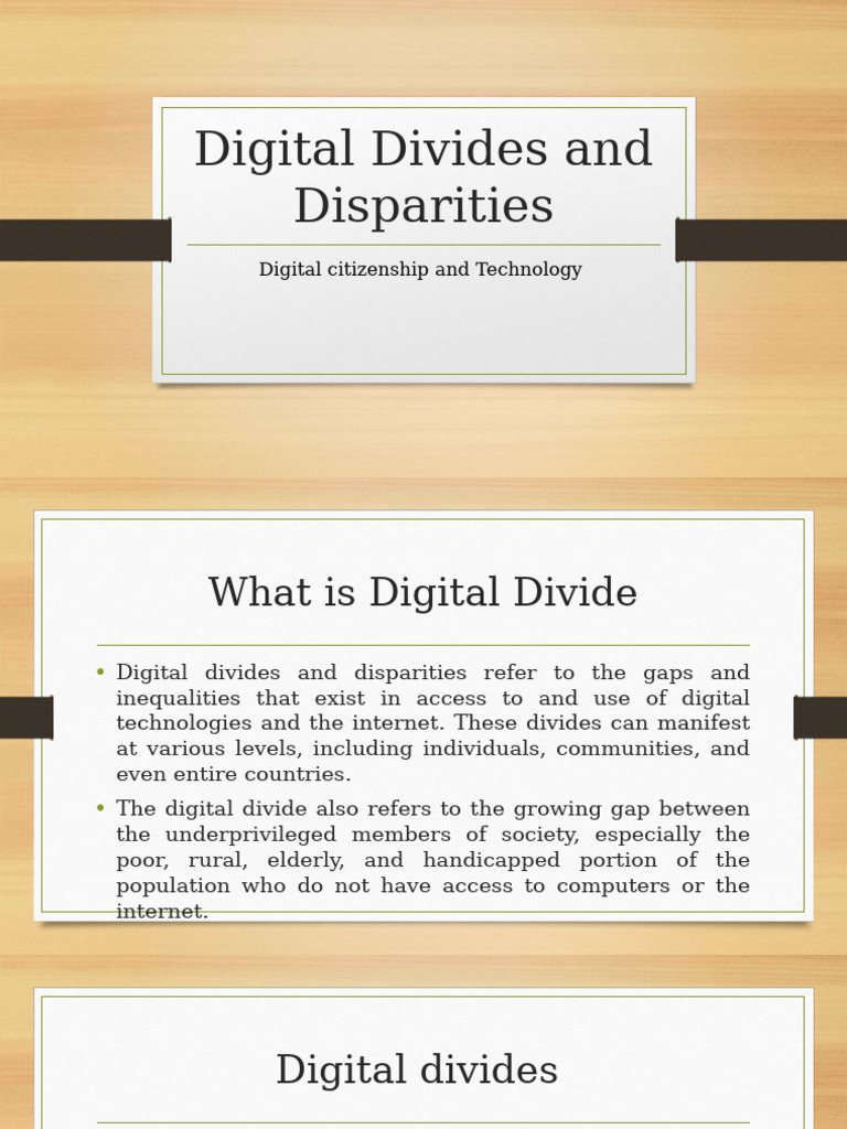 Digital Divides and Disparities | PDF | Health Equity | Economies