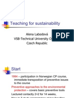 Teaching For Sustainability