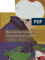 Bosanski Namjesnici Osmanskog Doba (1463.-1878.)