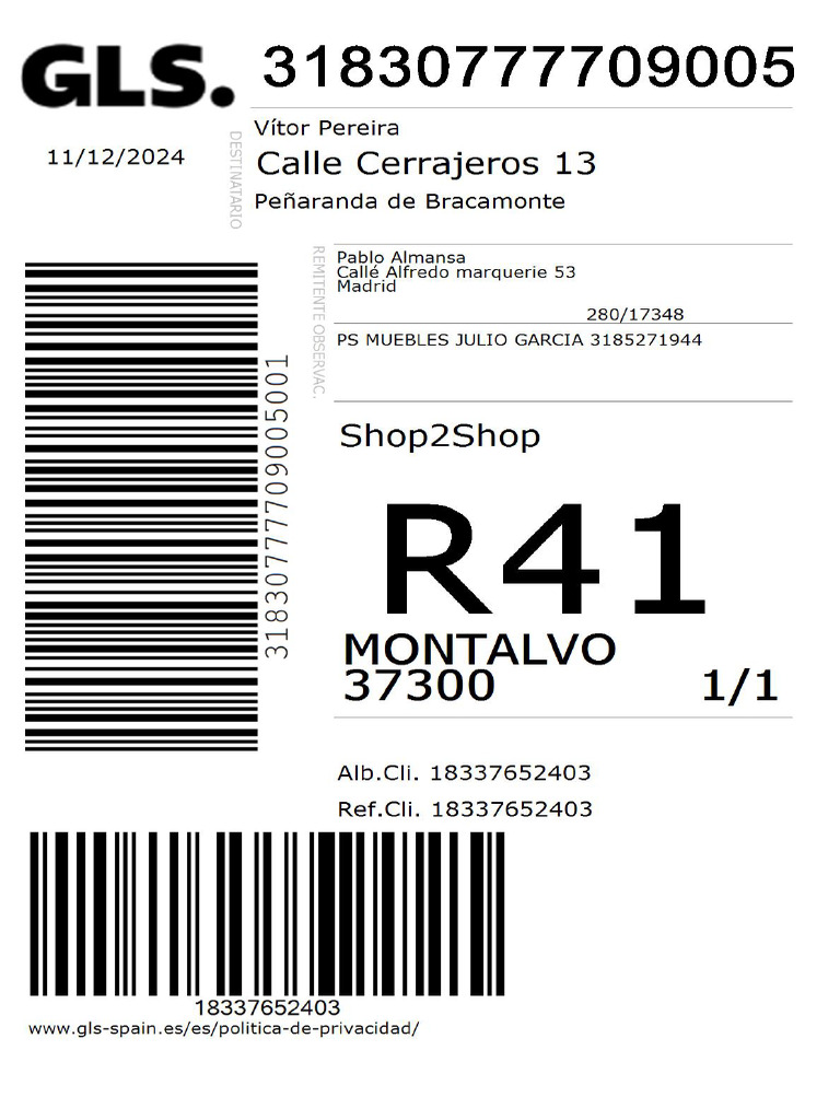 Etiqueta Vinted 11812937624 | PDF