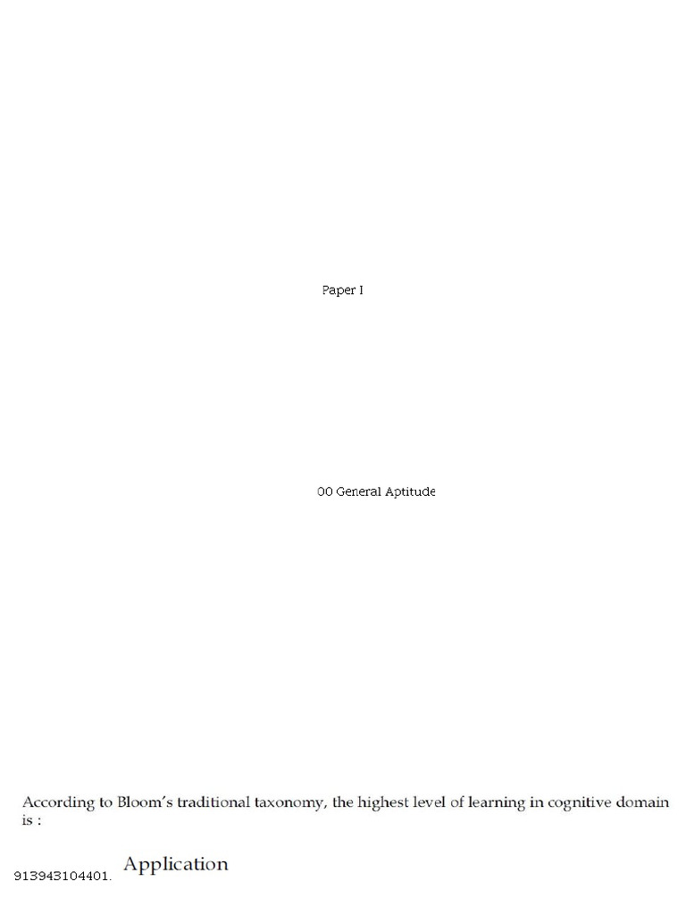 Paper 2018 20200623161701 | PDF | Multiple Choice | Tests
