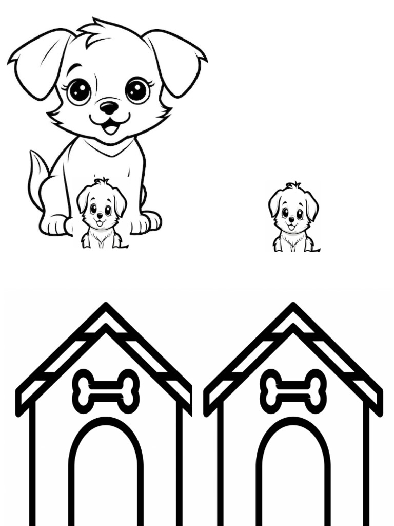 Dog cut out PDF