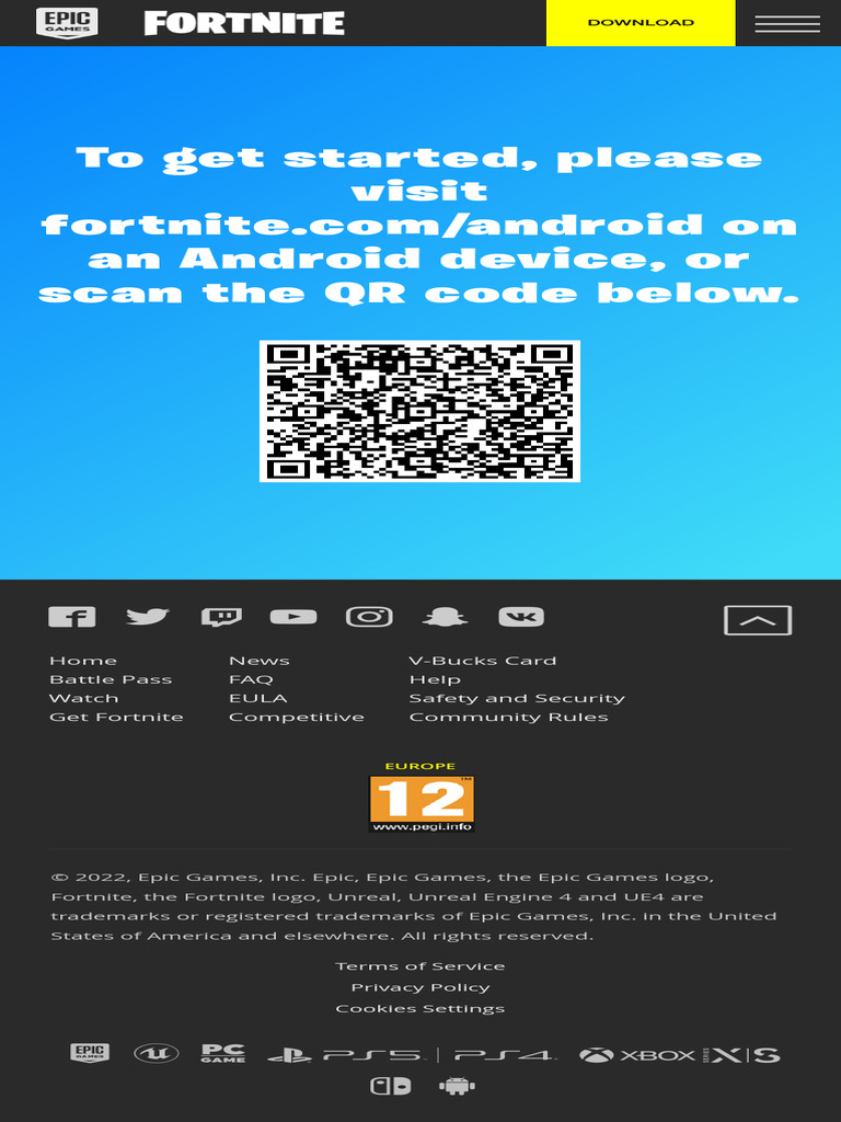 Download Fortnite Mobile for Android | PDF