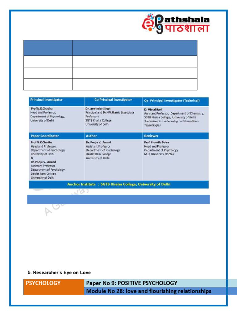 Love and Flourishing Relationships | PDF | Love | Romance (Love)