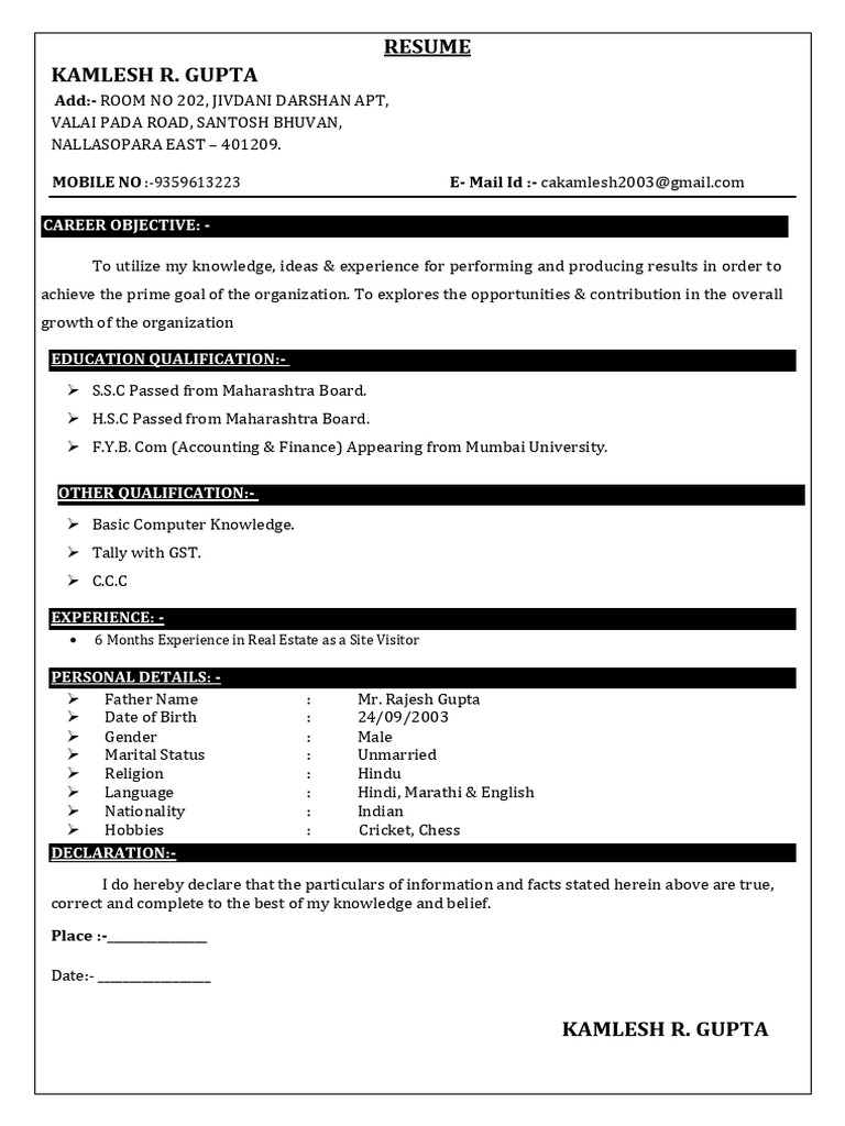 Entry-Level Accounting Resume | PDF