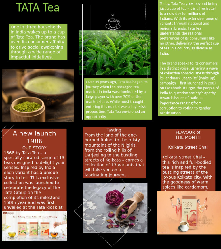 Tea Brochure | PDF | Tea | World Economic Forum