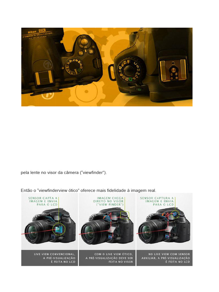 Dicas para Fotografia Manual com DSLR | PDF | Câmera | Abertura