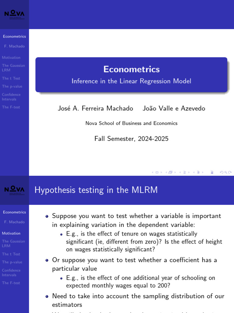 2 Inference Pdf Standard Deviation F Test