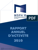 Rapport D'activité MDPH 2010 - Direction