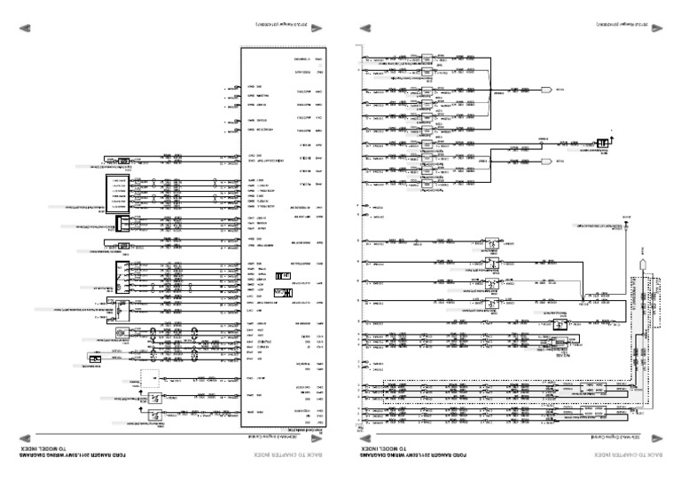 PCM Diagram 1 For Ford Ranger | PDF