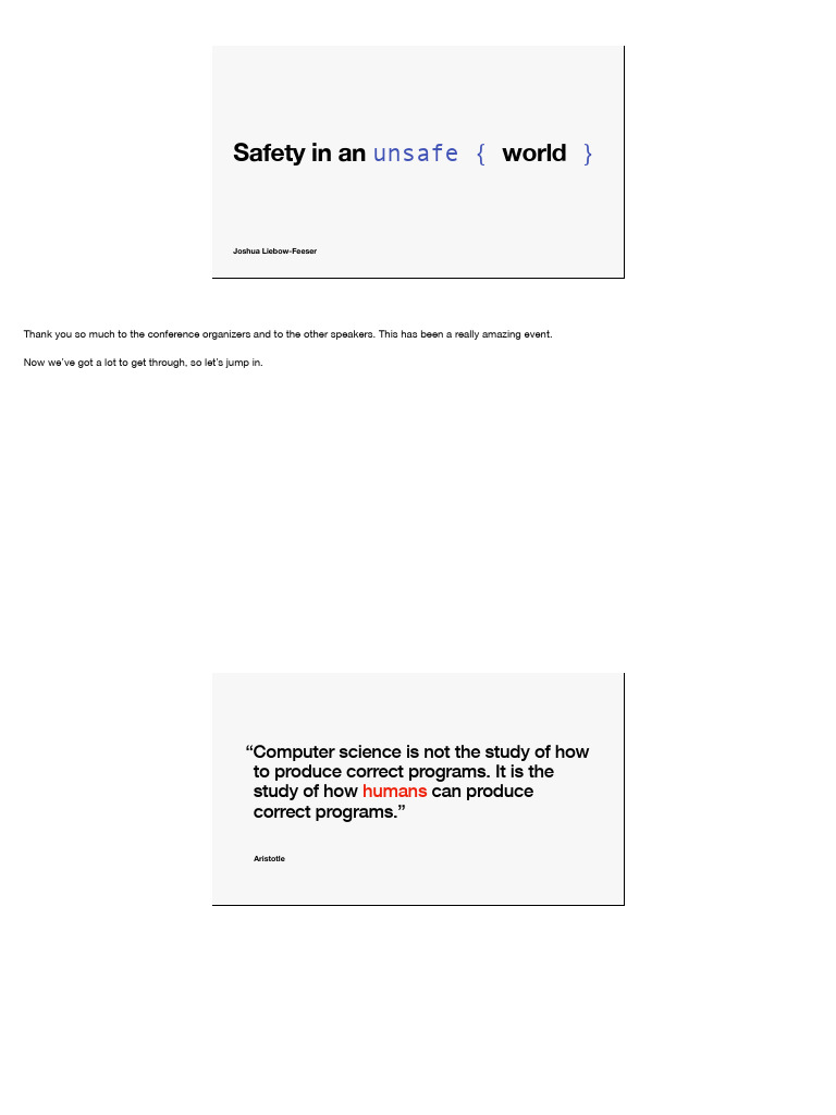 Netstack3: Enhancing Rust Safety | PDF | Internet Protocol Suite ...