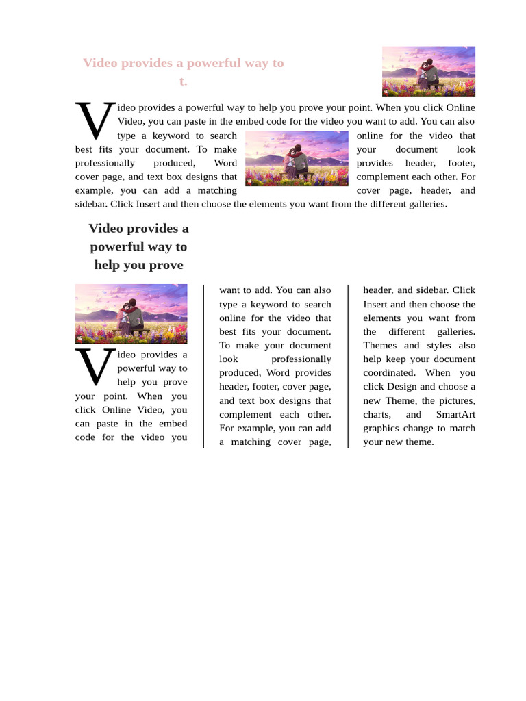 Video Provides A Powerful Way To Help You Prove Your Point | PDF