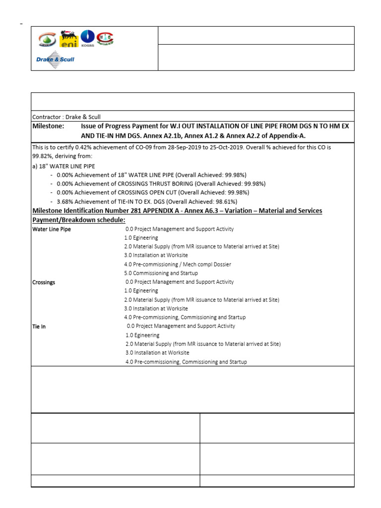 Milestone Certificates | PDF