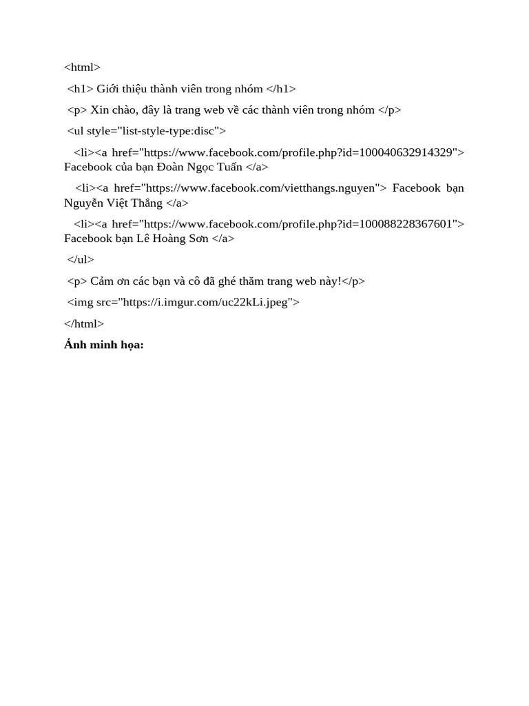 Code html | PDF