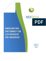 Analisis Del Entorno y Riesgos Del Negocio NexTech Grupo 7 - v2