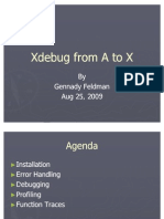 Xdebug PHP Performance Profiling Debugging