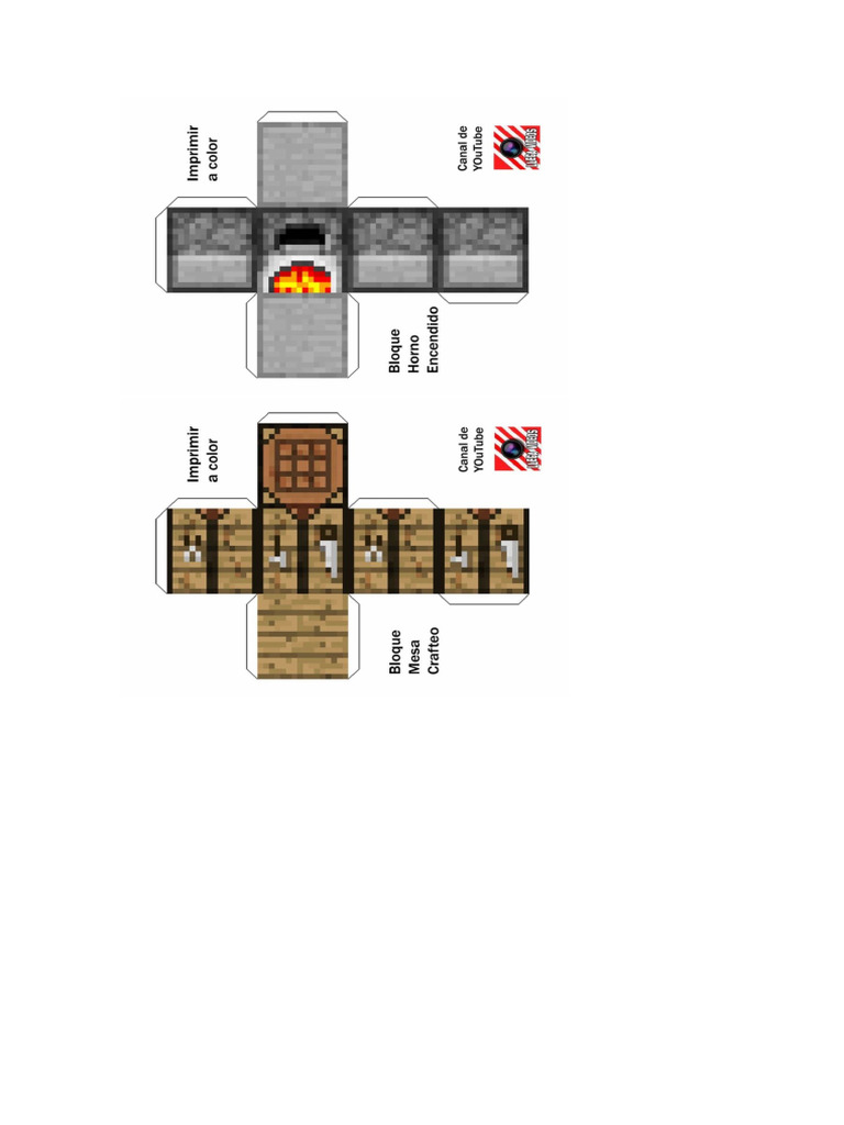 Fornalha e Crafting Table | PDF