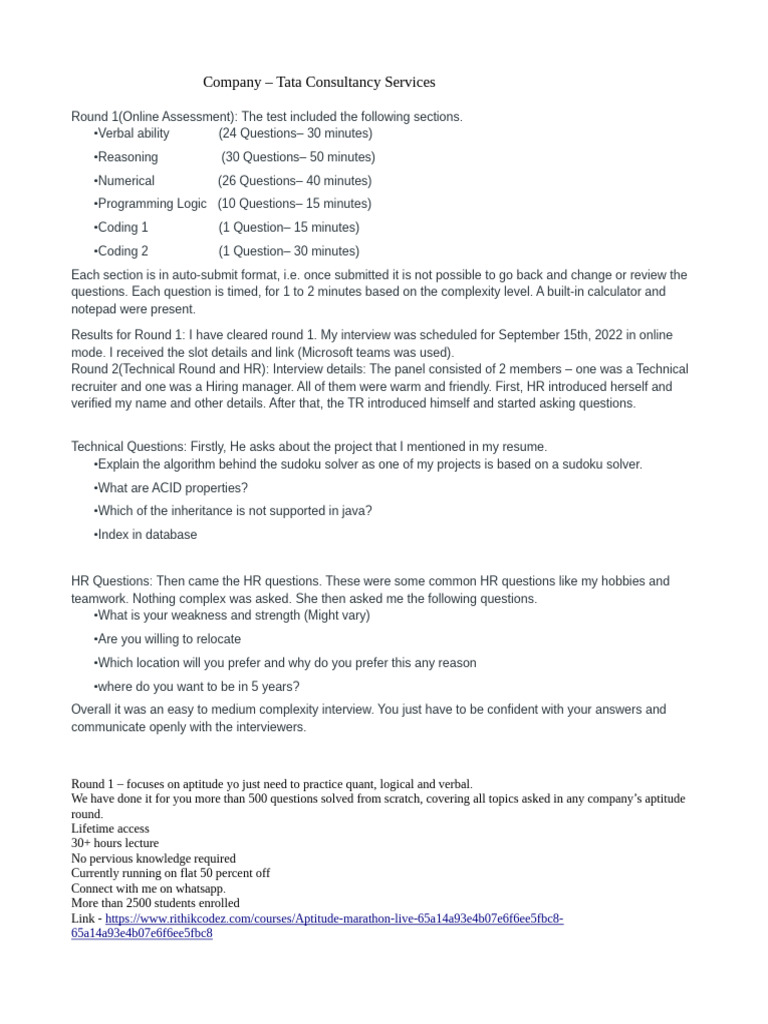 Leetcode Google Interview Experiences