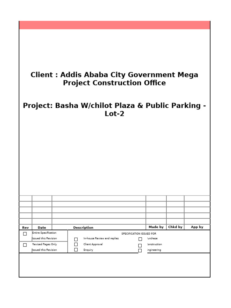 Spec and Bill of Quantities for Plumbing | PDF | Pipe (Fluid Conveyance ...