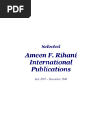 Download Ameen Rihani - International Publications by Ameen Rihani SN8050347 doc pdf