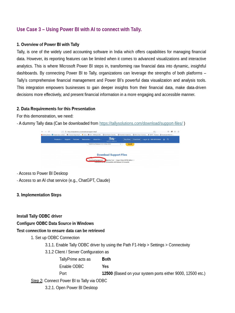Power BI Use Case | PDF