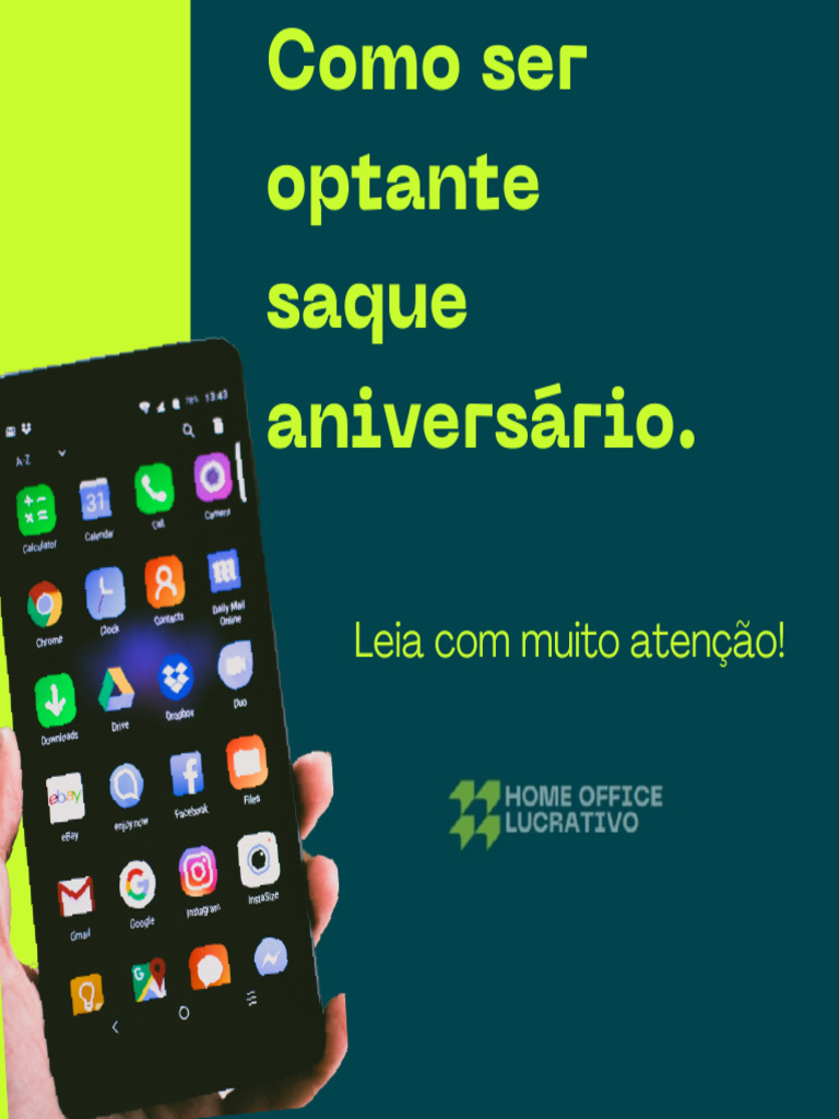 Como optar pelo Saque Aniversário FGTS | PDF