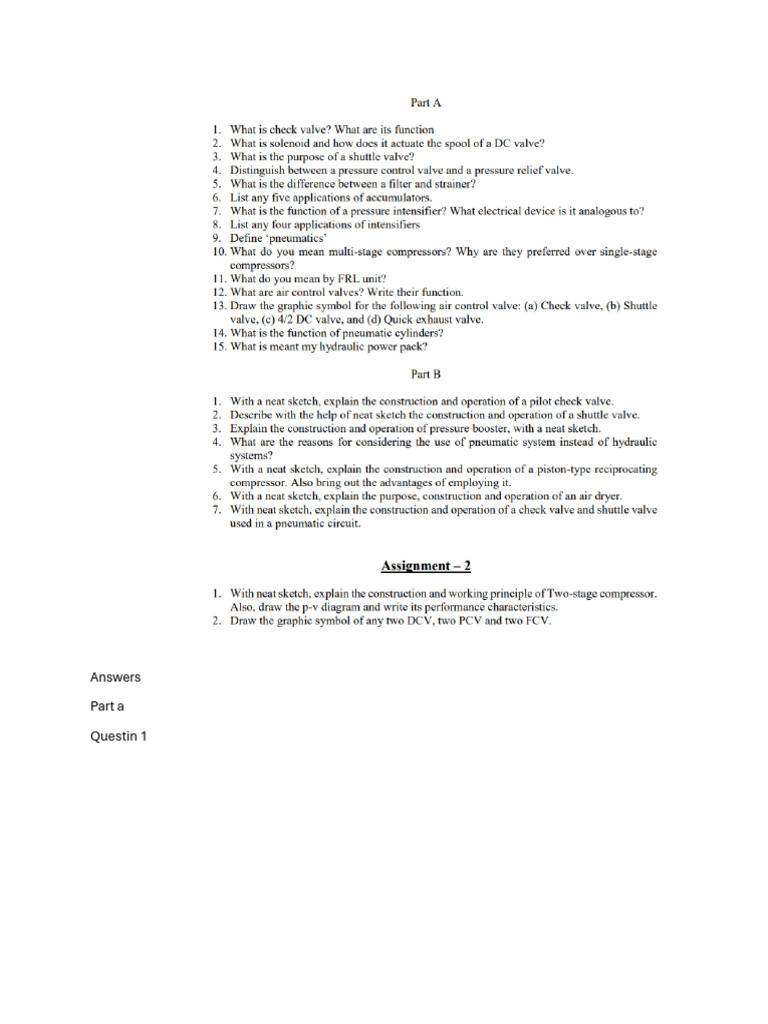 Answers For Modal Questions Of Cat2 Pdf