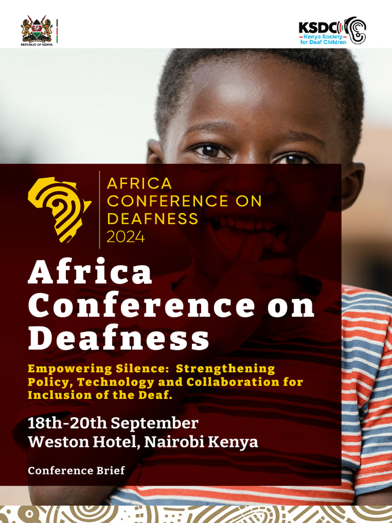 Africa Conference On Deafness | PDF | Hearing Loss | Audiology