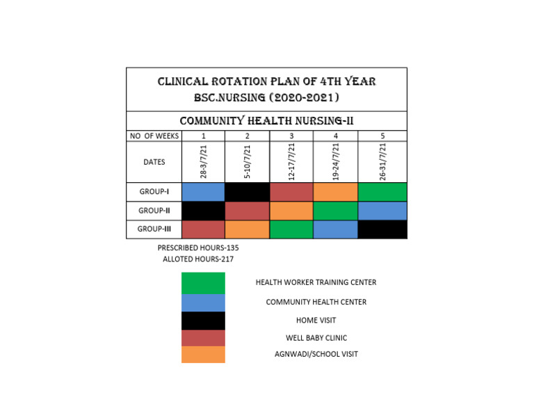 Community-II Clinic Rotation | PDF