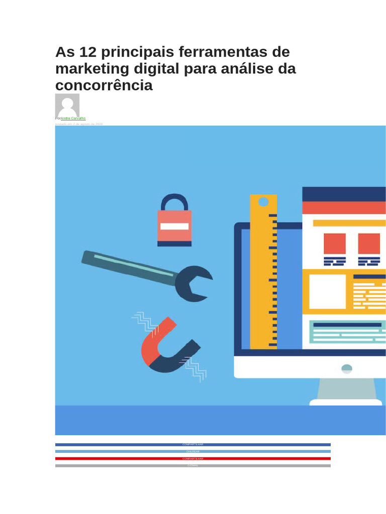 As 12 Principais Ferramentas de Marketing Digital para Análise Da ...