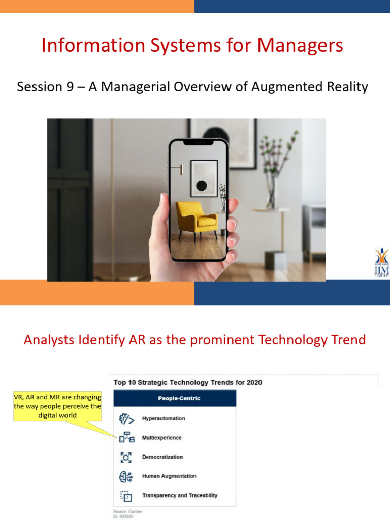 ISM 2024 - Session 9 | PDF | Augmented Reality | Virtual Reality