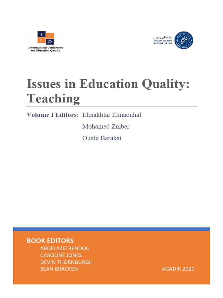 Issues in Educatio Quality-Teaching | PDF | Leadership | Education Reform