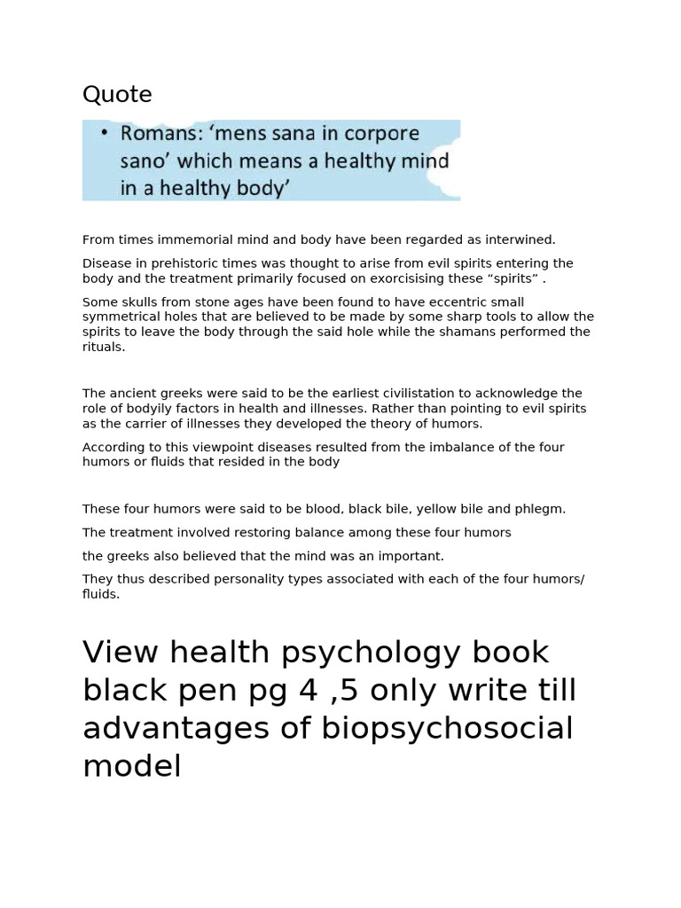 Mind And Body Pdf Meditation Psychology