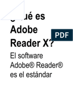 Qué Es Adobe Reader X